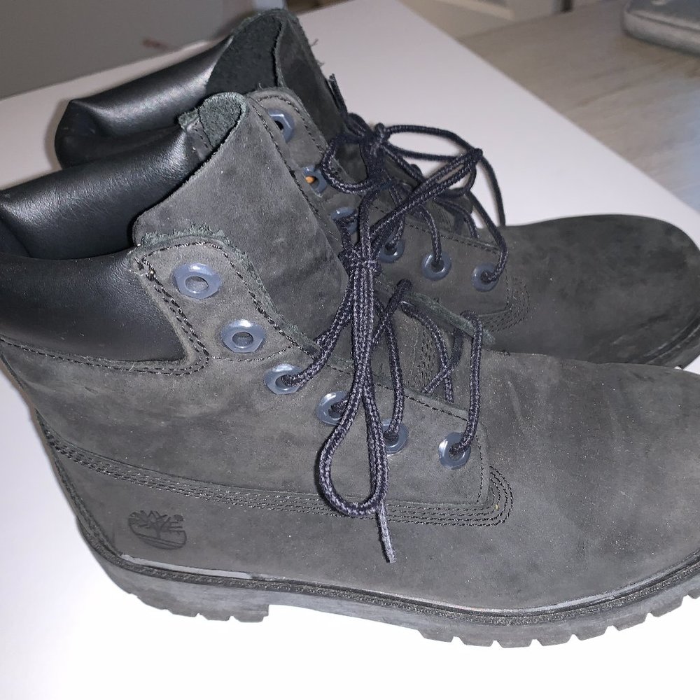 Black Timberland Boots